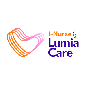 I-Nurse rebranded by Lumia Care Horizontal Stacked_300x300